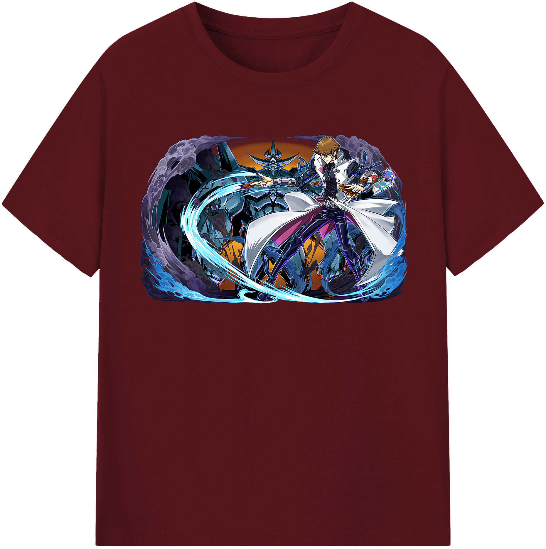 （画像用） 遊☆戯☆王 Yu-Gi-Oh! 綿100％半袖Tシャツ（フロントプリント）